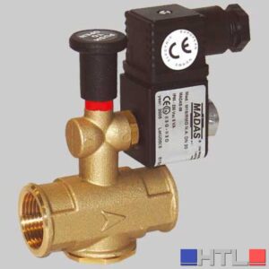 ELETTROVALVOLA A RIARMO MANUALE PER GAS - 1"
