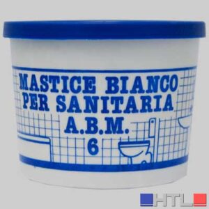 MASTICE BIANCO PER SANITARIA A.B.M. - -