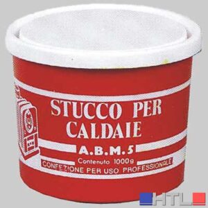 STUCCO PER CALDAIE NERO - Barattolo gr 900