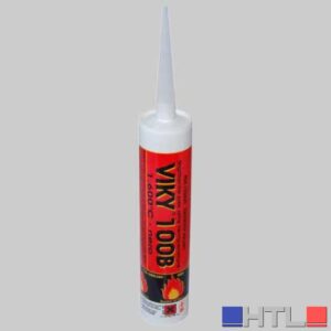 CEMENTO PER ALTE TEMPERATURE VIKY 100B - 500 gr Nero