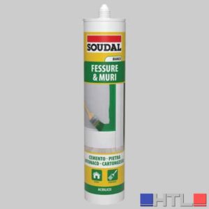 SILICONE ACRILICO SOUDAL 300 ML BIANCO