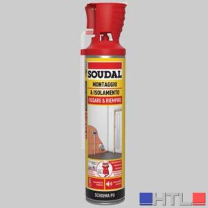 SCHIUMA POLIURETANICA UNIVERSALE CON APPLICAZIONE ML 600 SOUDAL - Ml 600