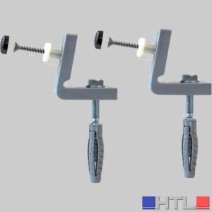 FISSAGGIO IN NYLON LATERALI PER VASI E BIDET WB5N - 7x65