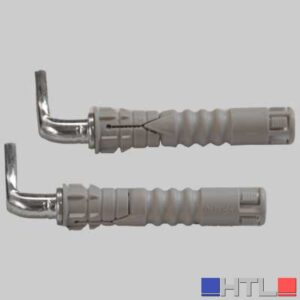 ELEMENTO DI FISSAGGIO PER SCALDABAGNI PFS 12 N - Foro 14 mm - Prof. 14 mm - Tassello m.10