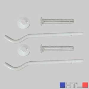 MENSOLA PER RADIATORI IN ALLUMINIO TF8/70B - Foro 12 mm - Prof. 85 mm - Tassello c.12x75 - L. 70 mm