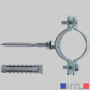COLLARE PESANTE IN ACCIAIO ZINCATO PER TUBI CPT - 1"1/4