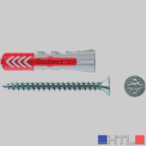 TASSELLO DI FISSAGGIO UNIVERSALE BICOMPONENTE "DUOPOWER" - 10 x 50 S (Confezione da 25)
