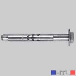 ANCORANTE PASSANTE IN ACCIAIO CON VITE T.E. E ROSETTA LARGA - FSL 10x120/65 S 8.8 GS