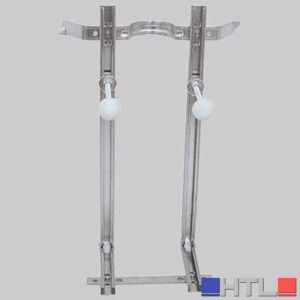 TELAIO COMPONIBILE MOD. DUAL SISTEMI PER WC E BIDET SOSPESI - Universale