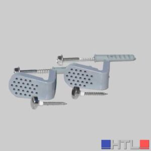 FISSAGGIO LATERALE IN ABS PER WC E BIDET - Vite 7x60 - Tassello 10x50