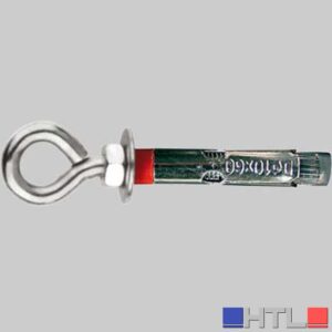 TASSELLO PESANTE CON OCCHIOLO - M10 x 70 mm Ø 12 (Confezione da 10)