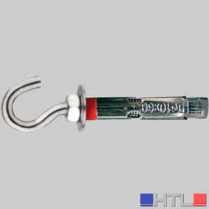 TASSELLO PESANTE CON GANCIO - M10 x 70 mm Ø 12 (Confezione da 10)