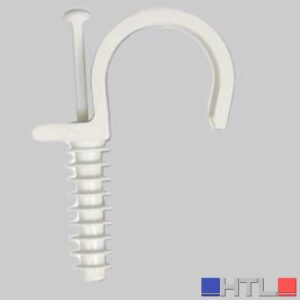 COLLARE PER TUBI A FISSAGGIO RAPIDO 'FIX RING' - Ø 14 mm (Confezione da 100)
