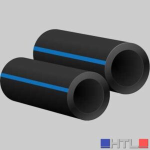 TUBO POLIETILENE PN 16 IN ALTA DENSITA' PE 100 IN VERGHE - Ø 50 Spess. 4,6 (Confezione da 6 MT)