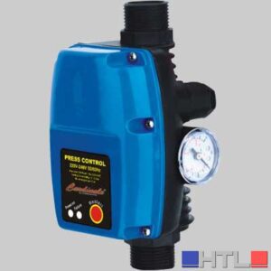 PRESS CONTROL IDEAL REGOLABILE CON MANOMETRO - 1-3,5 bar