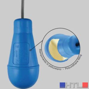 REGOLATORE DI LIVELLO MERCURY PER ACQUE REFLUE MT.10