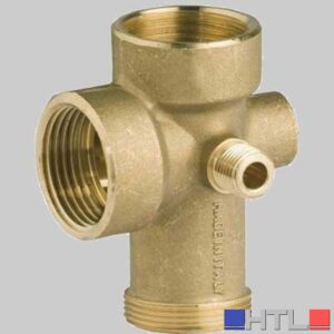 RACCORDO A 5 VIE BASSO - mm 72 x 1"