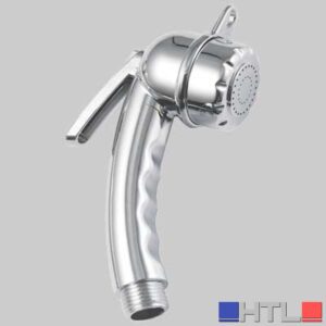 DOCCETTA SHUT-OFF CON PULSANTE CROMATA - 1/2 Abs