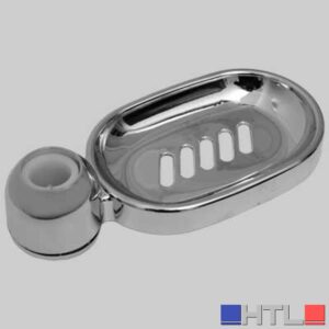 PORTA SAPONE CROMATO PER ASTA SALISCENDI PANAMA - Dm 19