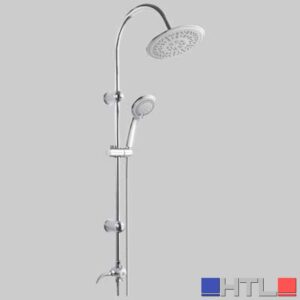 SET COLONNA ILLINOIS TONDA - Cromata