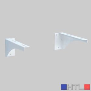 Coppia staffe fisse per lavabo - -