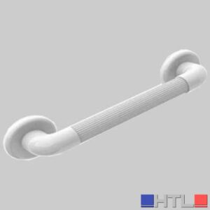 CORRIMANO LINEARE IN PLASTICA BIANCO - cm 30