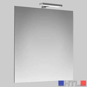 SPECCHIO A FILO VENEZIA CON LAMPADA LED - Cm 100 x 70