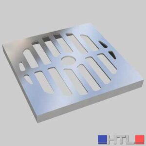 GRIGLIA ABS PER PILETTA A PAVIMENTO - 10x10