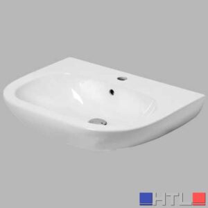LAVABO PRATICA MONOFORO - cm 64