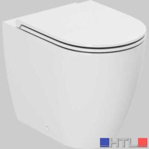 VASO COMODA FILO PARETE EASY CLEAN - Scarico universale