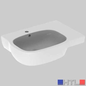 LAVABO ASIMMETRICO FANTASIA - cm 65 destro