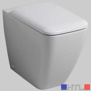 VASO ICON SQUARE RIMFREE - C/sedile chius. ammortizzata