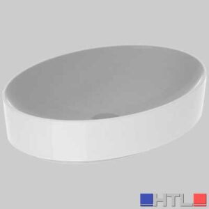 LAVABO DA APPOGGIO OVALE LAY ON - 55x40