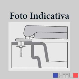 KIT CERNIERE PER SEDILE Q3 - Chiusura ammortizzata