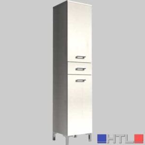 COLONNA SINGOLA BIANCO NORDICO - 2 Ante + 1 Cassetto