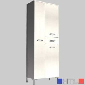 COLONNA DOPPIA BIANCO NORDICO - 3 Ante + 1 Cassetto