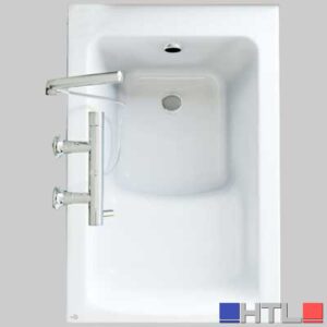 VASCA RETTANGOLARE CONNECT SOLO GUSCIO - 105x70 a sedere