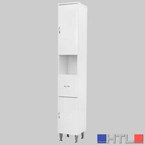 COLONNA ONDA 2 ANTE - Bianco