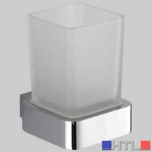 PORTABICCHIERE MARY - Cromo - vetro