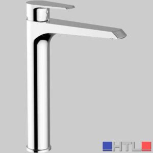 MISCELATORE LAVABO ALTO VELVET - C/scarico Click Clack
