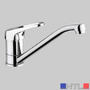 MONOCOMANDO LAVELLO CUCINA M1 CANNA BASSA GIREVOLE - Cromo