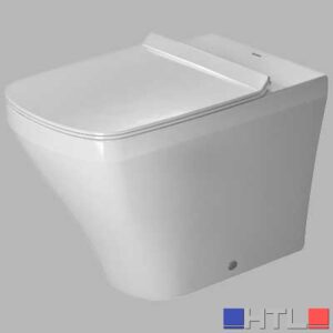 VASO DURASTYLE FILO PARETE - Scarico universale 37x57