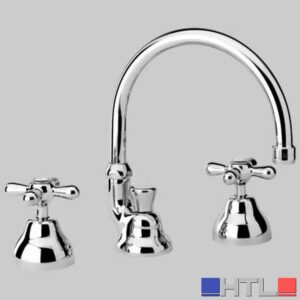 BATTERIA LAVABO BOCCA ALTA LIBERTY - Cromo