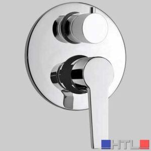 MONOCOMANDO DOCCIA INCASSO CON DEVIATORE LE MANS - Cromo