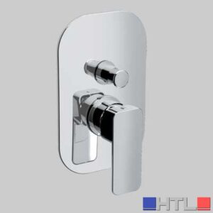 MONOCOMANDO DOCCIA INCASSO CON DEVIATORE TONO - Cromo