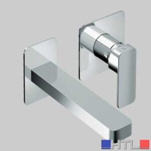 MONOCOMANDO LAVABO A PARETE TONO - Cromo