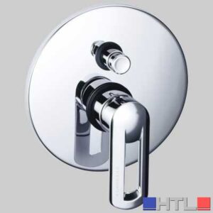 MONOCOMANDO DOCCIA INCASSO CON DEVIATORE NEVA - Cromo