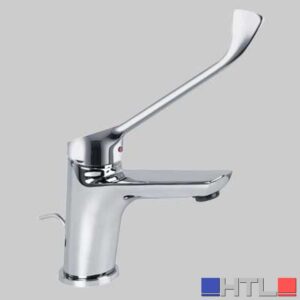 MONOCOMANDO LAVABO LEVA CLINICA SERIE 4 - Cromo