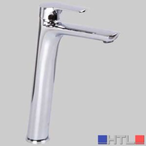 MONOCOMANDO LAVABO ALTO LEVA CHIUSA SERIE 4 - Cromo