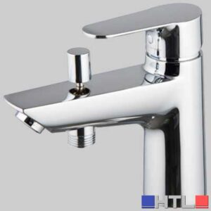 MONOCOMANDO VASCA MONOFORO CON DEVIATORE SERIE 22 - Cromo